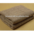 autumn and winter cashmere wool knitted blanket,single soft comfortable cashmere blanket